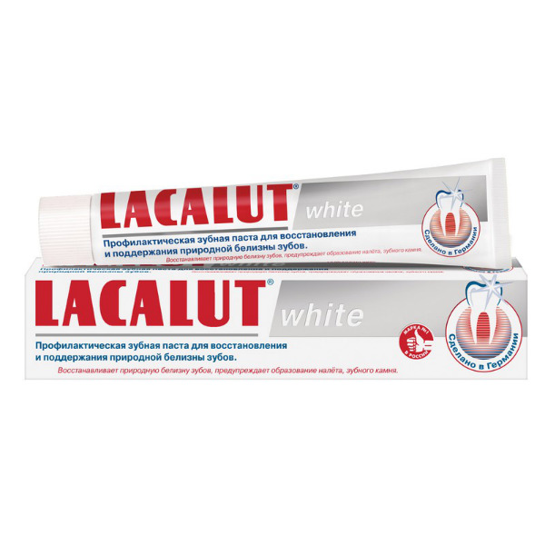 

Зубная паста Lacalut White 50 мл