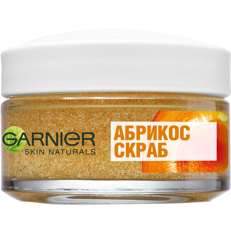 

Скраб для лица Garnier Skin Naturals Абрикос очищающий и придающий сияние кожи 50 мл