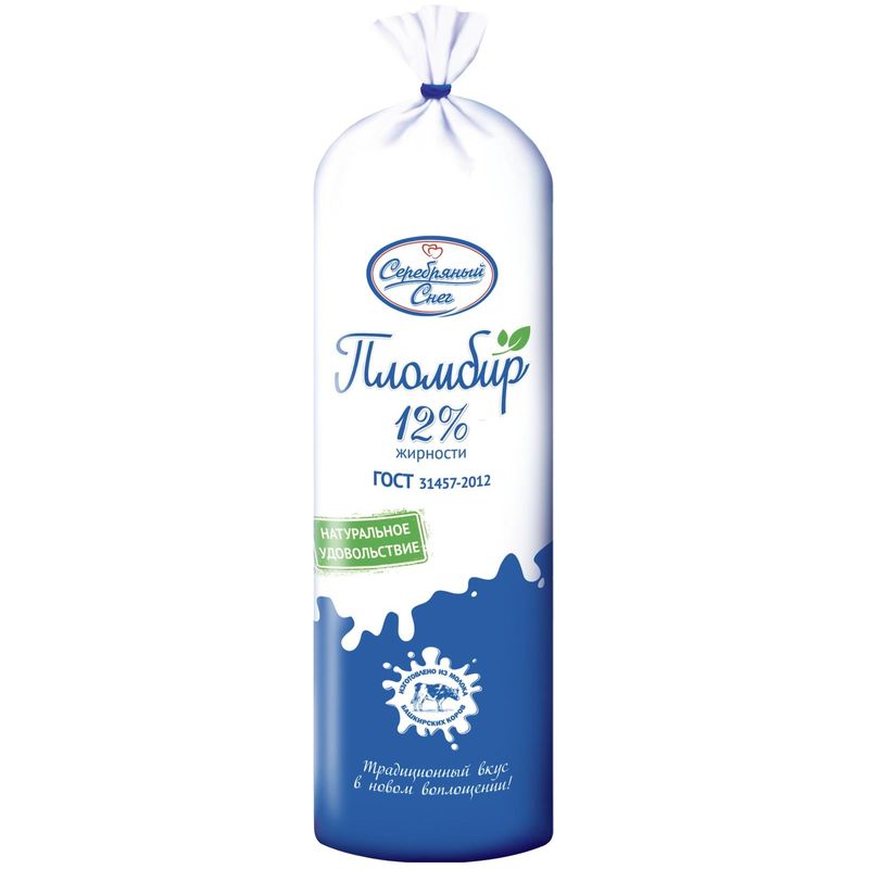 

Мороженое Серебряный снег пломбир без змж 900 г