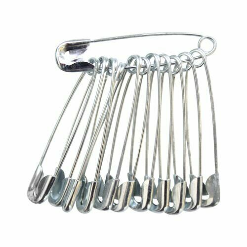 Булавки английские # SP2В 0333-5304 №2, 3.5см. (1упак=12 шт)