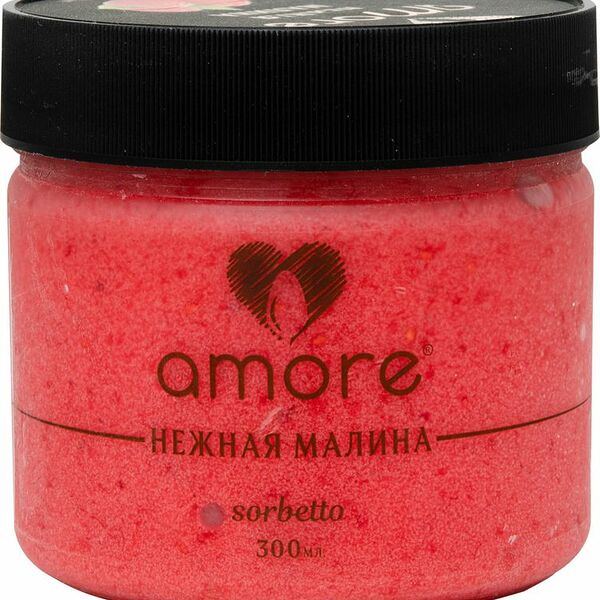 Сорбет Amore с нежной малиной 0%, 300мл