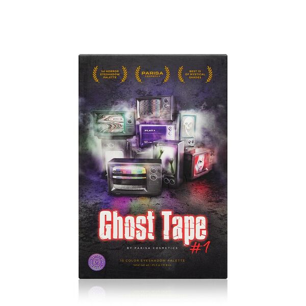 Палетка теней для век Parisa Cosmetics Ghost Tape 15 оттенков 25,5 г