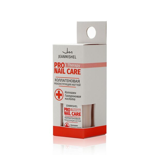 Средство для ногтей Jeanmishel Pro nail care коллагеновая реконструкция ногтей 6мл