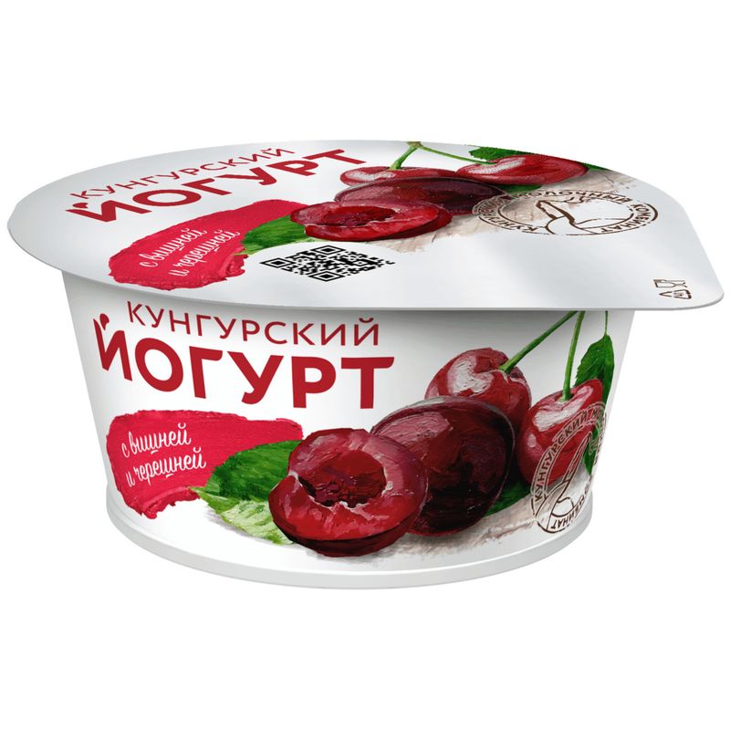

Йогурт Кунгурский вишня черешня 1.5% 120 г