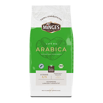 Кофе зерновой bio-cafe arabica (био-кафе арабика) TM MINGES (МИНДЖЕСТ)