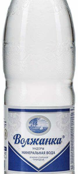Вода питьевая газированная Волжанка