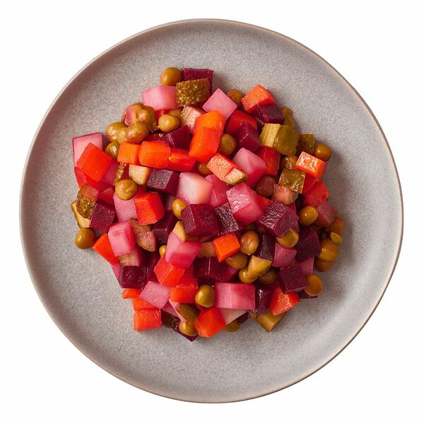 Салат Винегрет овощной Шеф Перекрёсток, 180г