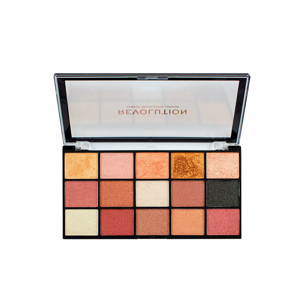 Палетка теней для век Makeup Revolution Re-Loaded Palette Affection 15 цветов х 1.1 г