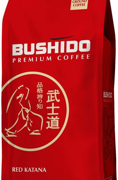 Кофе Bushido Red Katana молотый, 227г