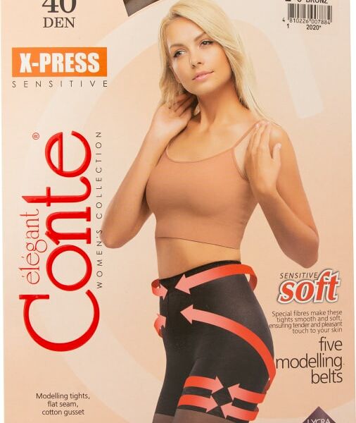 Колготки Conte Elegant X-Press 40 Bronz Бронзовый Размер 2