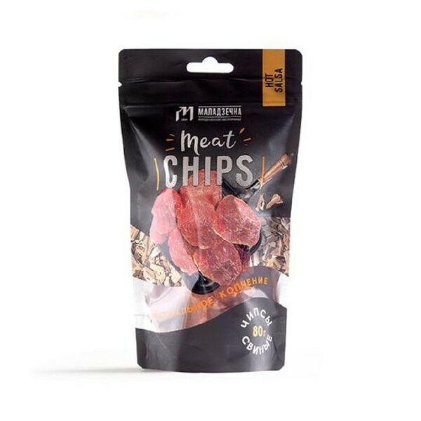 Продукт с/к из мяса свинины мясной Чипсы Сальса 80г МГС Велес-Мит