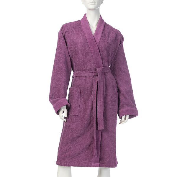 Халат махровый женский Grape, 46 размер, хлопок