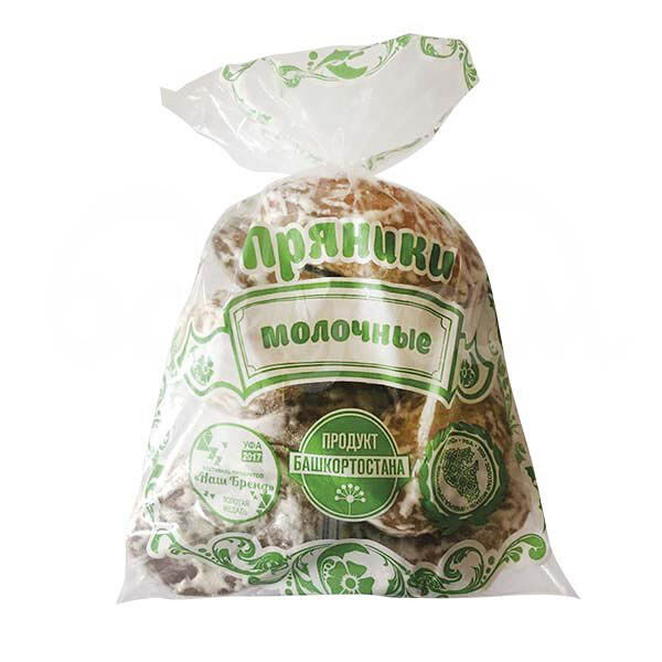Пряники Молочные 400гр ИП Галиев Р.Н. пакет