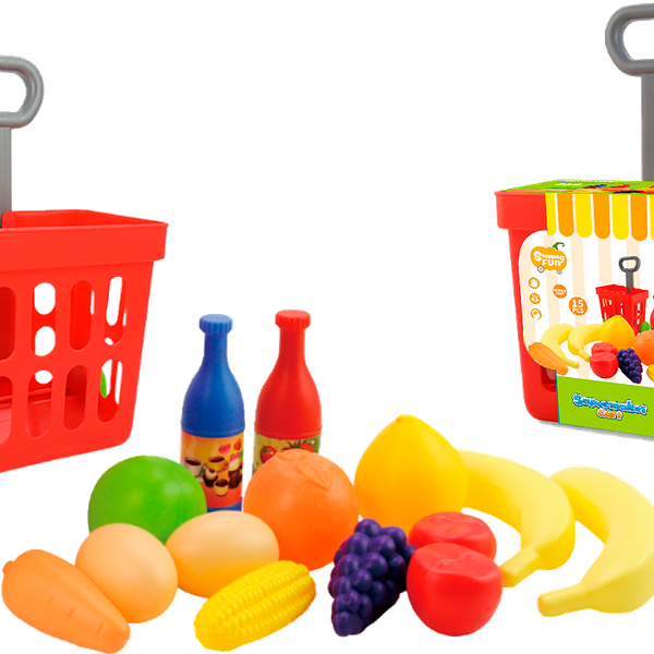 Корзинка с продуктами 15 предметов