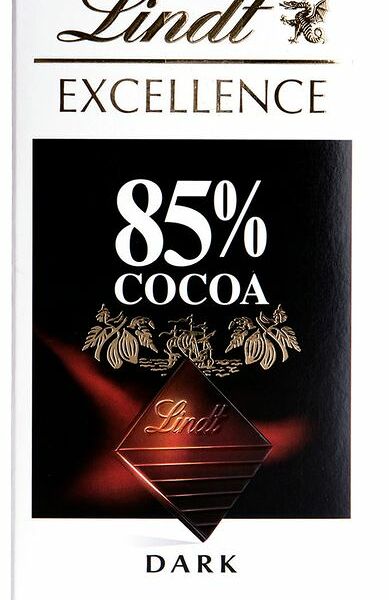 Шоколад горький Lindt Excellence 85%, 100г
