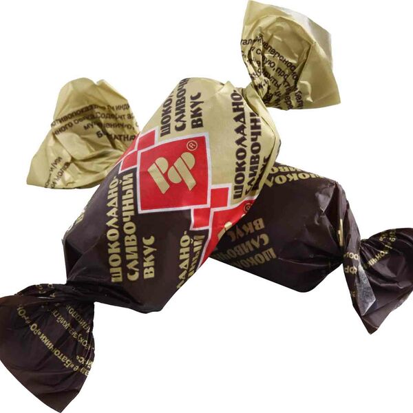 Конфеты Батончики Рот Фронт шоколадно-сливочный вкус вес