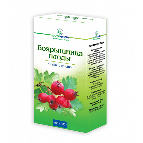 Боярышника плоды 100 г