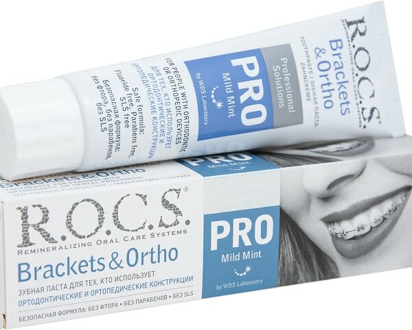 Зубная паста R.O.C.S. Brackets&Ortho 135г