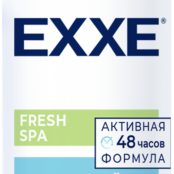 Дезодорант-спрей женский EXXE Fresh SPA Невидимый, 150мл
