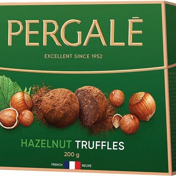 Трюфели Pergale с ореховым вкусом 200г