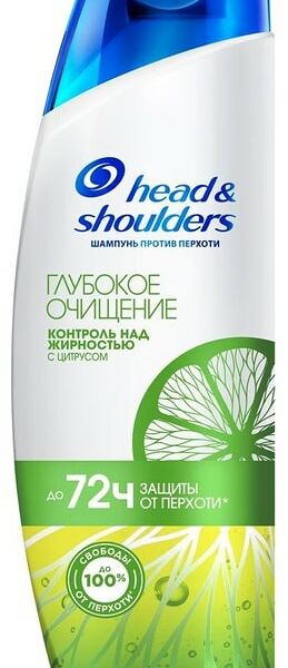 Шампунь Head&Shoulders Detox Глубокое очищение против перхоти Контроль над жирностью 300мл