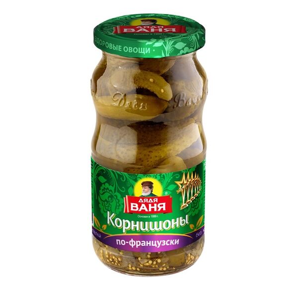 Корнишоны Дядя Ваня по-французски 460 г