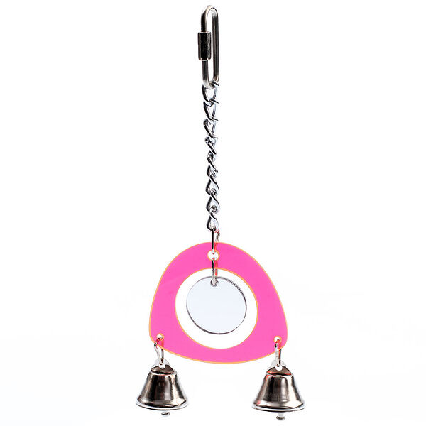 Игрушка для птиц акриловая с зеркалом