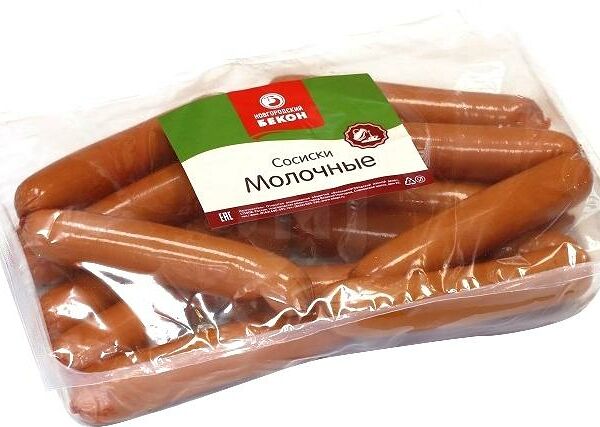 Сосиски Великоновгородский МД Молочные 600г