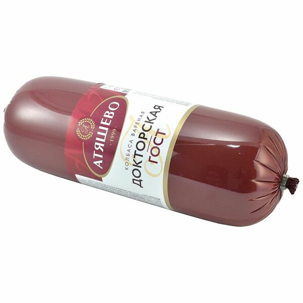 Колбаса варёная Атяшево Докторская высокий стандарт