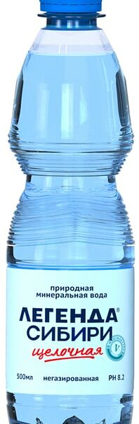 Вода Легенда Сибири минеральная негазированная 500мл