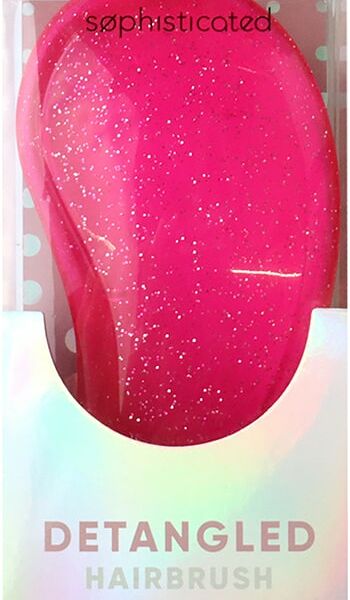 Щетка для волос Sophisticated Pink glitter