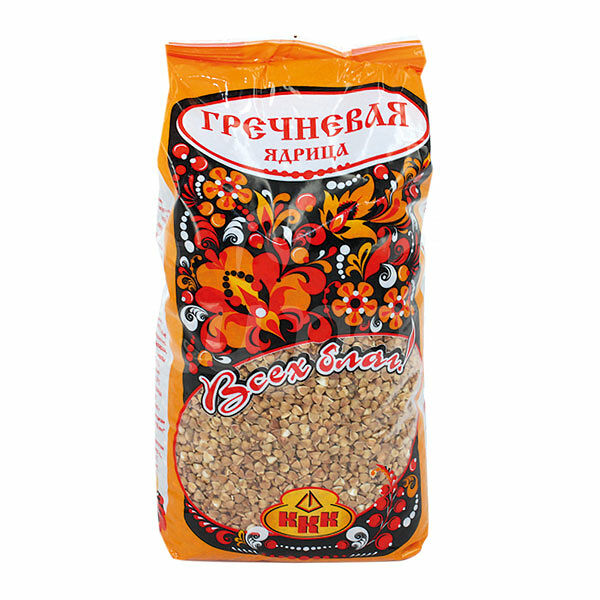 Крупа Гречневая Всех Благ 800гр Ядрица пакет