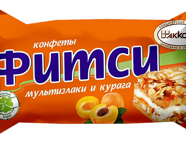 Конфеты АККОНД Фитси мультизлаки и курага вес до 250