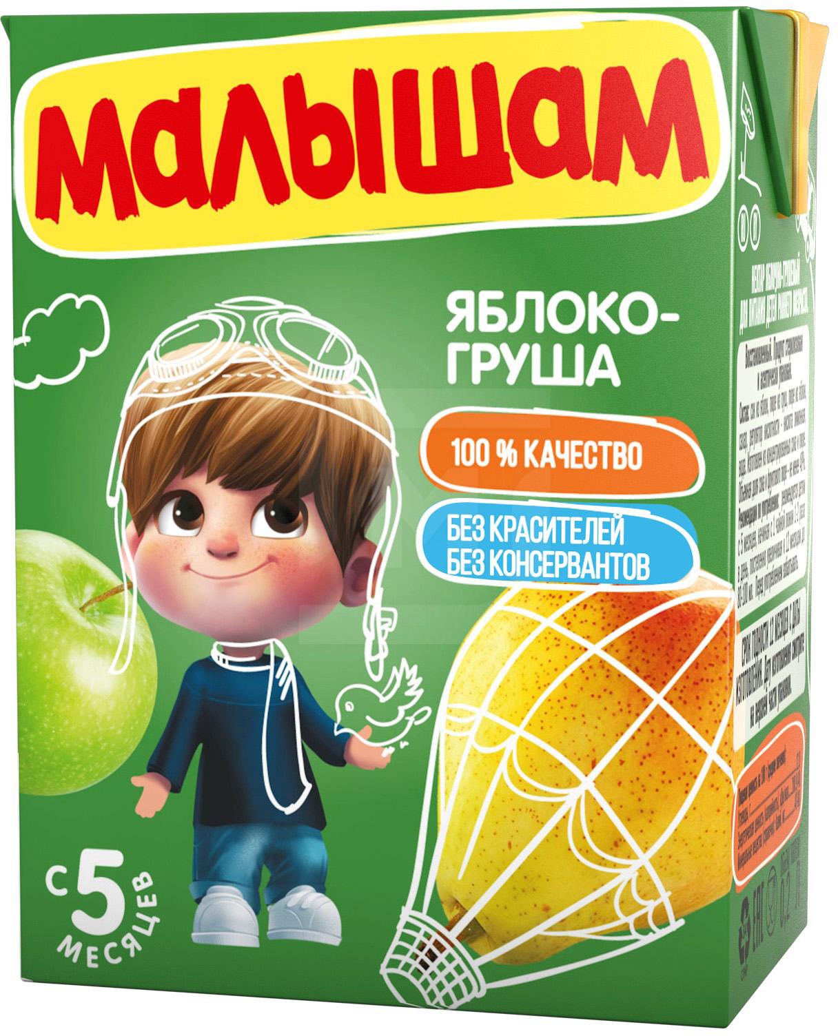 

Нектар ФрутоНяня Малышам Яблоко-груша