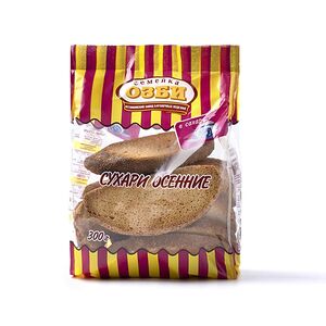 Сухари Семейка Озби Классические ванильные