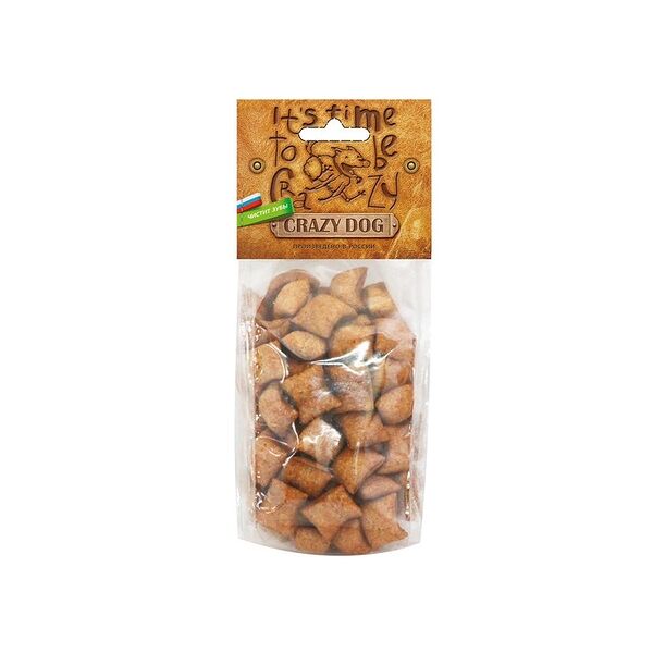 TiTBiT Хрустящие подушечки с ягненком Crazy Bit, лакомство для собак Ягненок