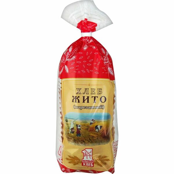 Хлеб ржано-пшеничный Первый хлеб Жито в нарезке 400 г