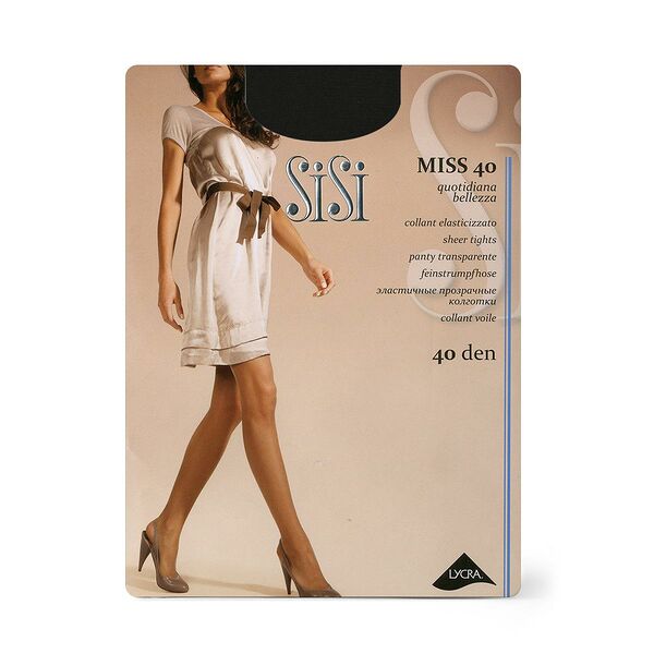 Колготки Sisi Miss 40 den Nero 3, женские