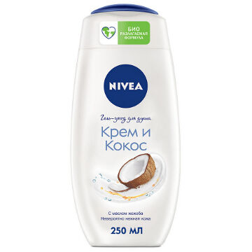 Гель-уход для душа Nivea Крем и кокос