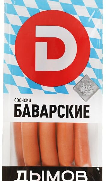 Сосиски Дымов Баварские 460г