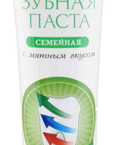 Зубная паста семейная Ромашкин луг с мятным вкусом 100 мл