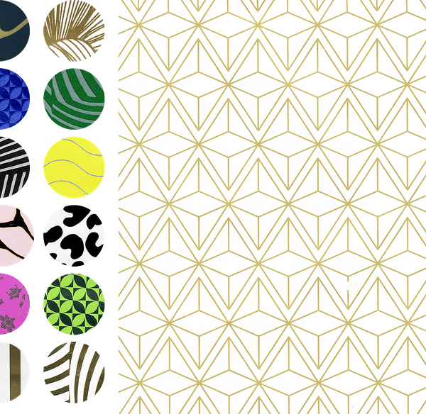 Бумага упаковочная Супер Люкс 70х100см металл