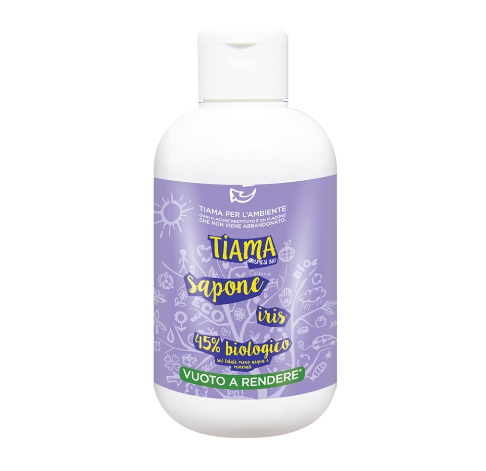 

Мыло жидкое TIAMABIO LIQUID SOAP IRIS с ароматом ириса, Италия