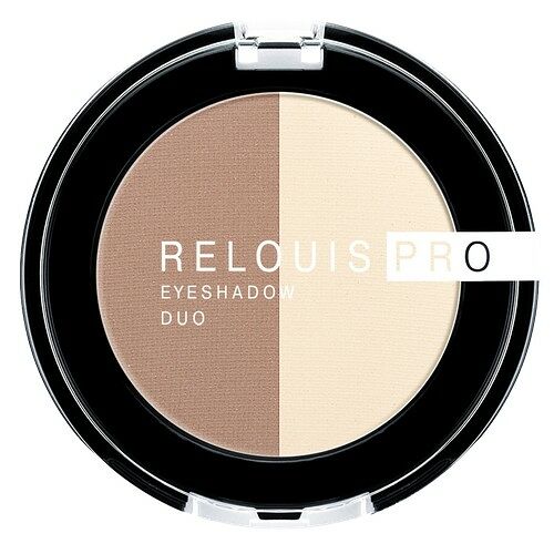 Тени для век `RELOUIS` `RELOUIS PRO` EYESHADOW DUO тон 102, 15 г