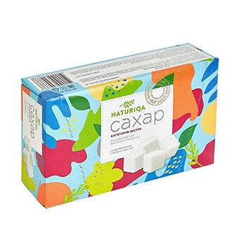 Сахар кусковой Naturiqa белый категория Экстра