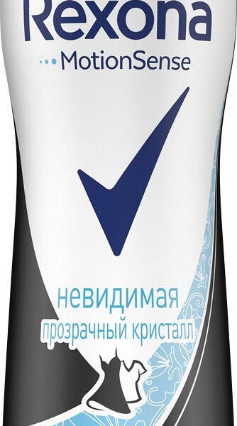 Антиперспирант Rexona MotionSense Прозрачный кристалл, спрей, женский
