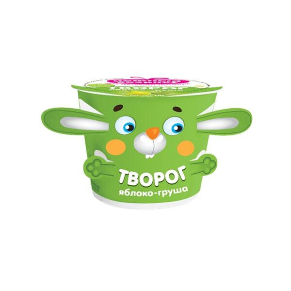 Творог Нежный возраст яблоко-груша 4% с 3 лет