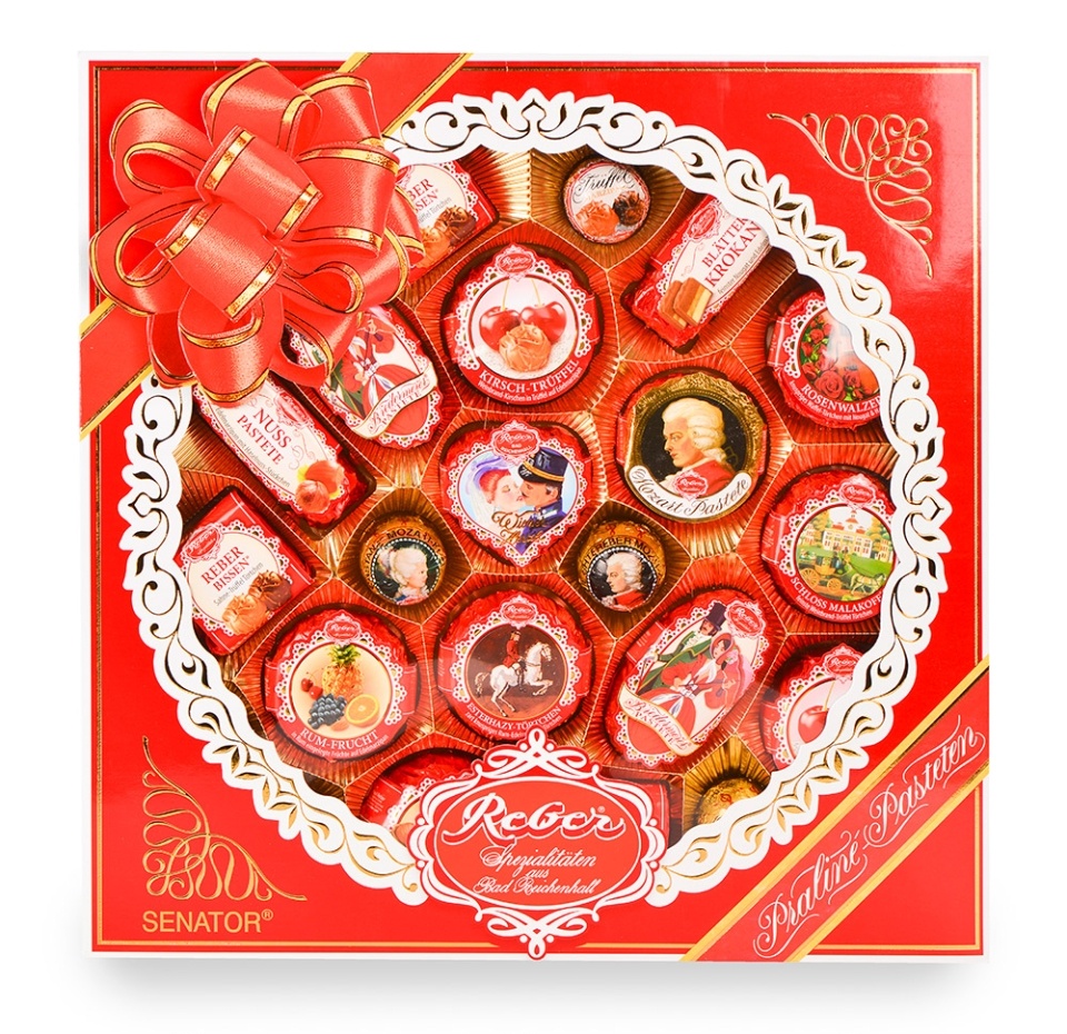 

Шоколадные конфеты Reber Моцарт ассорти