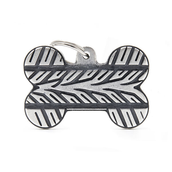 Адресник для собак и кошек Косточка Проектор, XL