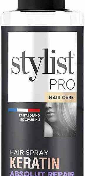 Спрей-кондиционер для волос керотиновый Stylist Pro hair care Тотальное восстановление 8 в 1